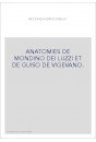ANATOMIES DE MONDINO DEI LUZZI ET DE GUISO DE VIGEVANO.