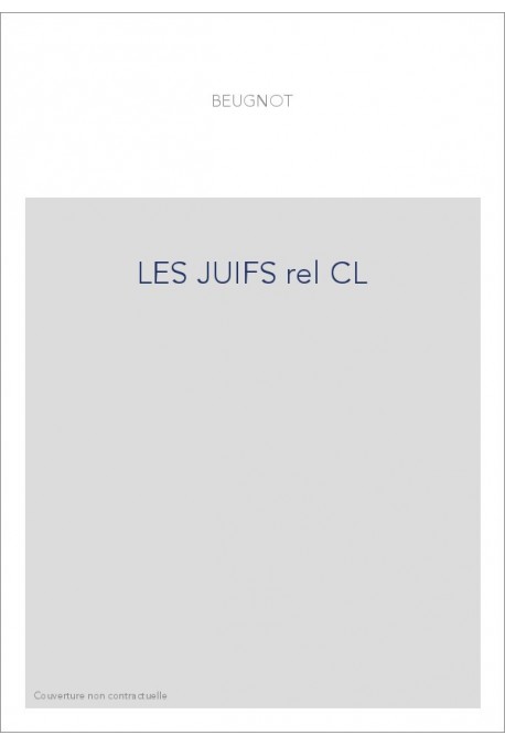 LES JUIFS D'OCCIDENT.