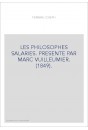 LES PHILOSOPHES SALARIES. PRESENTE PAR MARC VUILLEUMIER. (1849).