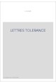 LETTRES SUR LA TOLERANCE. PRESENTE PAR PAUL VERNIERE. (1825).