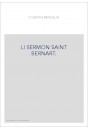 LI SERMON SAINT BERNART.