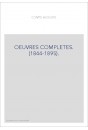 OEUVRES COMPLETES. (1844-1895).