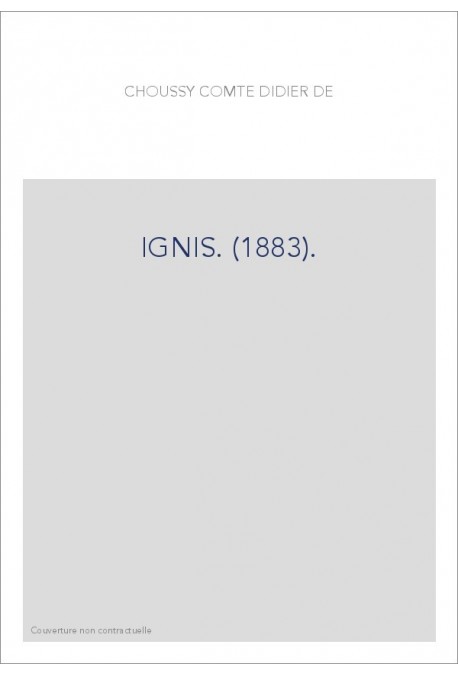 IGNIS. (1883).