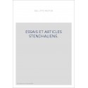 ESSAIS ET ARTICLES STENDHALIENS.