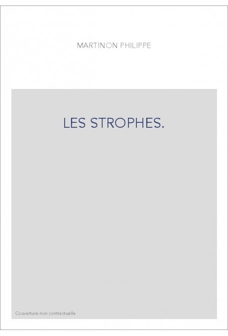 LES STROPHES.