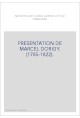 PRESENTATION DE MARCEL DORIGY. (1785-1822).