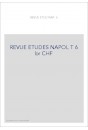 REVUE DES ETUDES NAPOLEONIENNES T 6