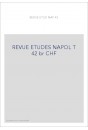 REVUE DES ETUDES NAPOLEONIENNES T 42