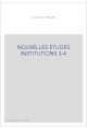 NOUVELLES ETUDES SUR LES INSTITUTIONS FINANCIERES DE LA FRANCE A LA FIN DU MOYEN AGE. TOME 3 SEUL