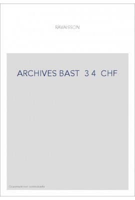 ARCH.BASTILLE T 3-4 CHF