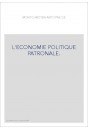 L'ECONOMIE POLITIQUE PATRONALE.