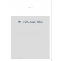 MATERIALISME HIST.
