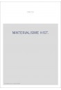 MATERIALISME HIST.