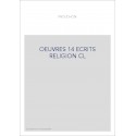 ECRITS SUR LA RELIGION. LA BIBLE ANNOTEE.- JESUS ET LES ORIGINES DU CHRISTIANISME.- ESSAI DE LINGUISTIQUE.-
