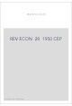 REVUE D'HISTOIRE ECONOMIQUE ET SOCIALE T28(1950)