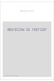 REVUE D'HISTOIRE ECONOMIQUE ET SOCIALE T35(1957)