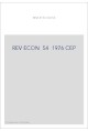 REV.ECON.54(1976) CEP