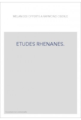 ETUDES RHENANES.