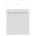 DICT HORTIC 5 VOLS DIFF