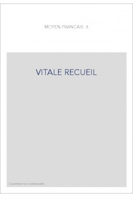 VITALE RECUEIL