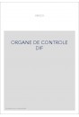 ORGANE DE CONTROLE DIF
