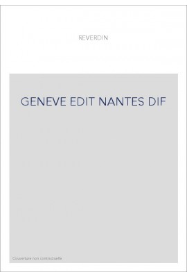 GENEVE EDIT NANTES DIF