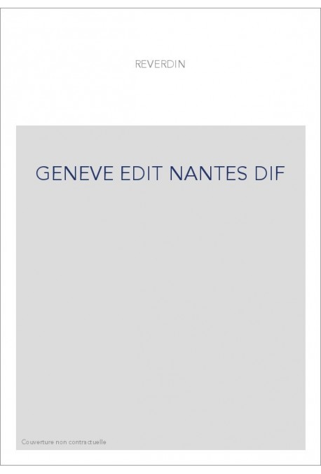 GENEVE EDIT NANTES DIF