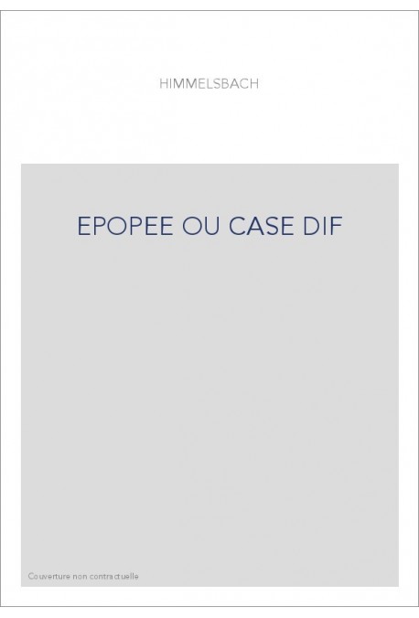 EPOPEE OU CASE DIF
