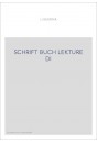 SCHRIFT BUCH LEKTURE DI