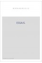 ESSAIS. TOME III. REPRODUCTION PHOTOGRAPHIQUE DU LIVRE TROISIèME DE L'éDITION ORIGINALE DE 1588,