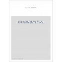 SUPPLEMENTS AU REPERTORIUM BIBLIOGRAPHICUM DE HAIN (1895)
