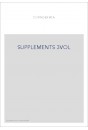 SUPPLEMENTS AU REPERTORIUM BIBLIOGRAPHICUM DE HAIN (1895)