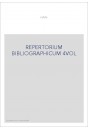REPERTORIUM BIBLIOGRAPHICUM.