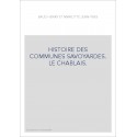 HISTOIRE DES COMMUNES SAVOYARDES. LE CHABLAIS.