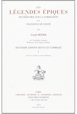 LES LEGENDES EPIQUES. TOME 1