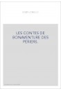 LES CONTES DE BONAVENTURE DES PERIERS.