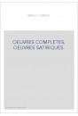 OEUVRES COMPLETES. OEUVRES SATIRIQUES.