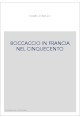 BOCCACCIO IN FRANCIA NEL CINQUECENTO