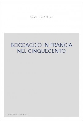 BOCCACCIO IN FRANCIA NEL CINQUECENTO