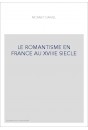 LE ROMANTISME EN FRANCE AU XVIIIE SIECLE