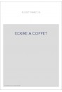 ECRIRE A COPPET