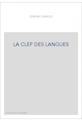LA CLEF DES LANGUES