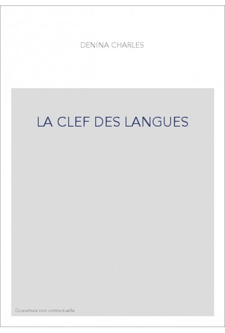 LA CLEF DES LANGUES