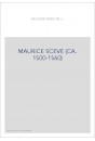 MAURICE SCEVE (CA. 1500-1560)