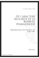 DU CARACTERE RELIGIEUX DE LA ROYAUTE PHARAONIQUE
