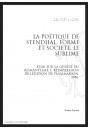 LA POETIQUE DE STENDHAL. FORME ET SOCIETE. LE SUBLIME