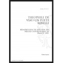 THEOPHILE DE VIAU: UN POETE REBELLE