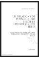LES RELATIONS DE VOYAGE AU XVIIIE SIECLE ET L'EVOLUTION DES IDEES