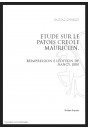 ETUDE SUR LE PATOIS CREOLE MAURICIEN