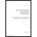 DICTIONNAIRE EROTIQUE MODERNE